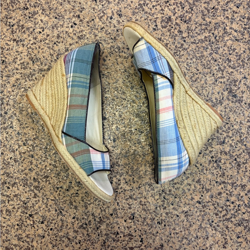 Plaid Wedges